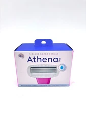 NEW Athena Club Women's Sensitive Skin Friendly 5 Blade Razor Refills - 8X