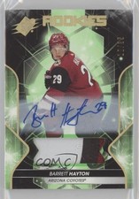 2019-20 SPx Rookies Premium Material Autos 10/35 Barrett Hayton #53 Auto 0dk