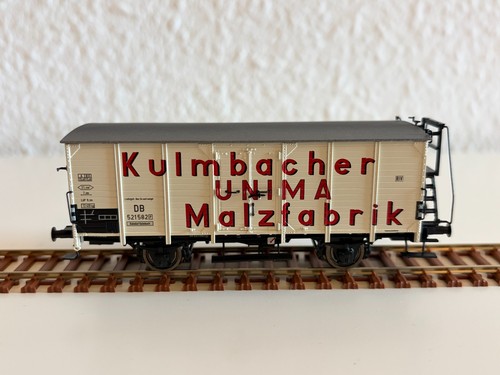 Brawa 49766 Gedeckter Güterwagen G10 'Kulmbacher', DB, Ep.III, H0, Neu, OVP | Condition: Neu