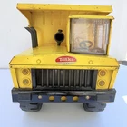 Vintage 1970s Mighty Tonka Dump Truck XMB-975 Tires Pressed Steel 19” Yellow