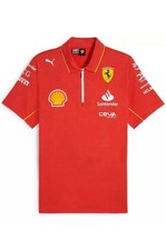 PUMA Scuderia Ferrari F1 Men's 2024 Team Polo Shirt XL