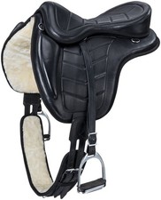 Sella Freemax senza alberi in pelle 100% geniale per cavallo leggera comoda