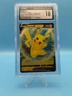 Pikachu V SWSH198 Black Star Promos - Pikachu V Box - Graded CGC GEM MINT 10
