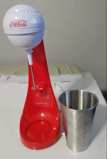 Nostalgia Two Speed Electric Coca Cola Limited Edition Milkshake Maker Red White
