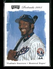 2003 Playoff Portraits #1 Vladimir Guerrero - 20155