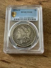 1893 cc morgan silver dollar VG Ten