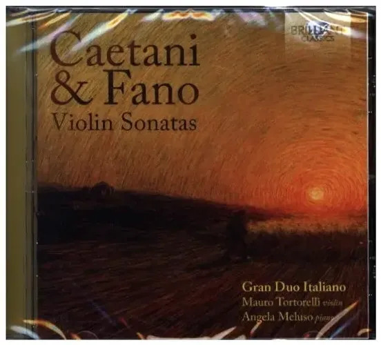 Caetani/Fano:Violin Sonatas | Mauro/Meluso Gran Duo Italiano/Tortorelli | CD - Bild 3