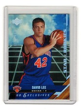 2005/06 Upper Deck Star Rookies David Lee New York Knicks UD Exclusives RC /100