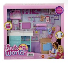 Barbie World. Day at the Doctor Playset
