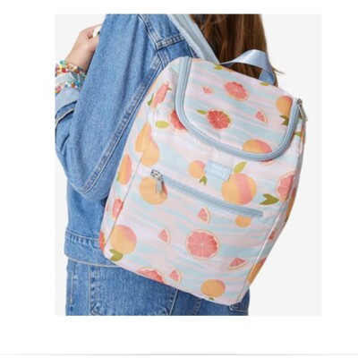 Juneshine Cooler Backpack Summer Citrus  NWT 