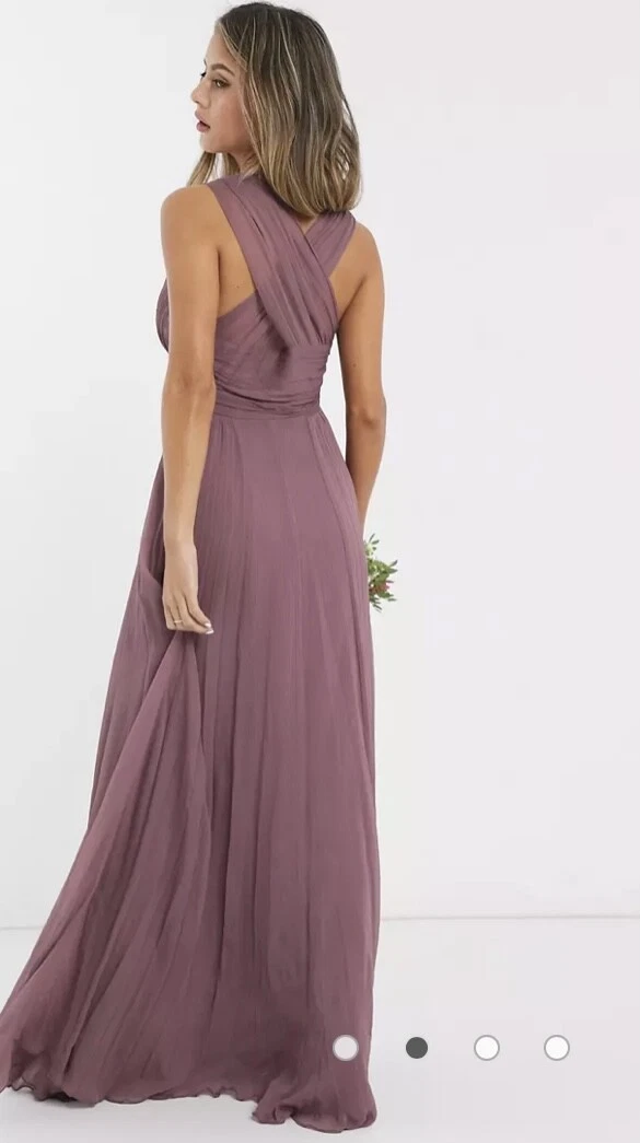 Mauve clearance dress asos
