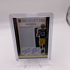 2016 Panini  TREVOR DAVIS Silhouettes Prime Gold 18/25 #97 Greenbay Packers