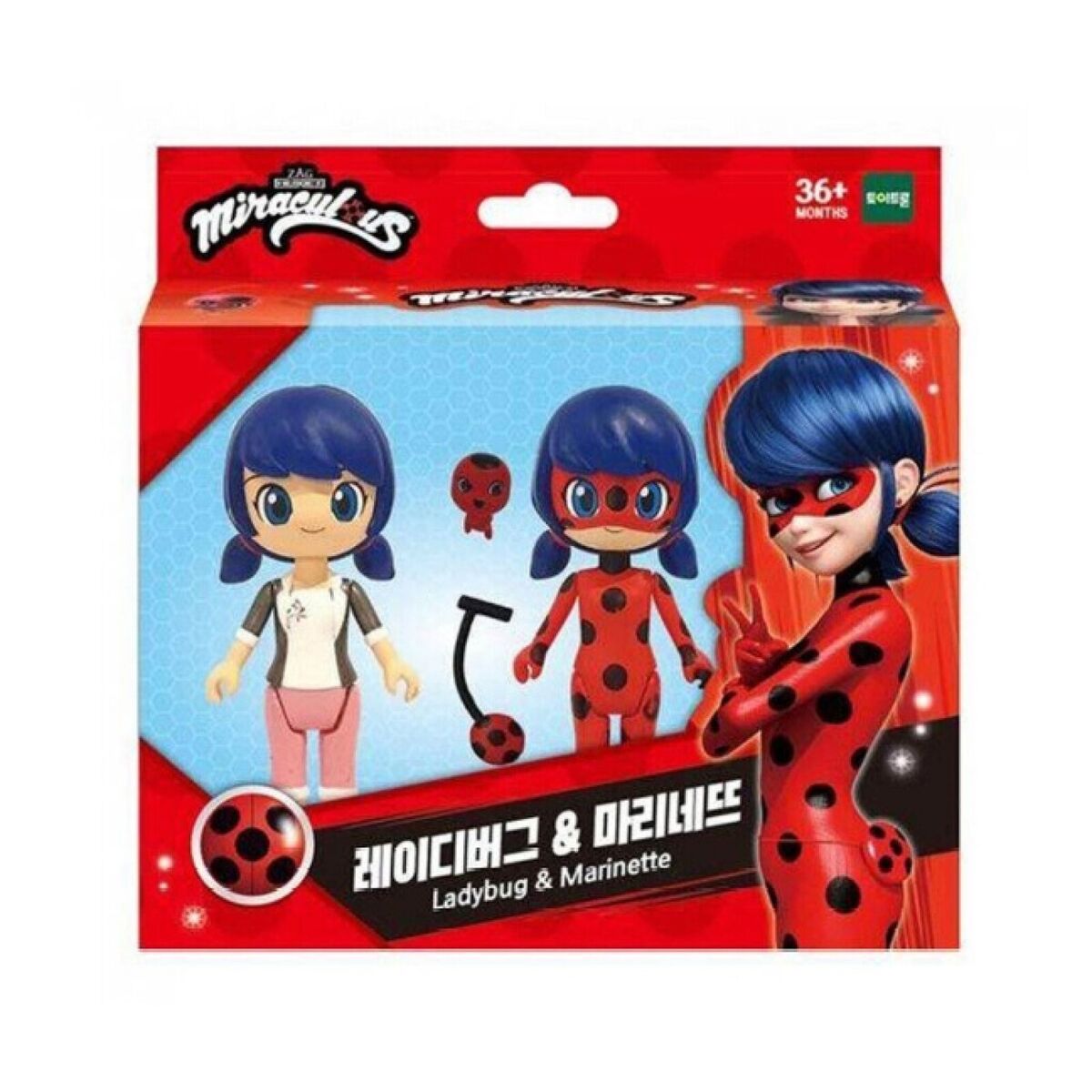 Miraculous Ladybug Character Figure Doll Cat Noir Rena Rouge Queen Bee