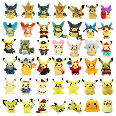 mega charizard pikachu plush