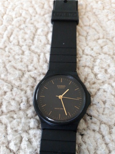Casio 1330 Water Resistant Black Dial Quartz Watch LQ 139. | eBay