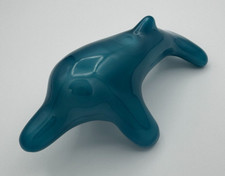 THE DOLPHIN MASSAGER Blue/Gr Handheld Massage and Reflexology NWT Comes w/ Book