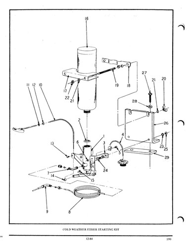 SERVICE PARTS MANUAL FITS BACYRUS BACKHOE LOADER DYNAHOE 190 1986 - Picture 16 of 16
