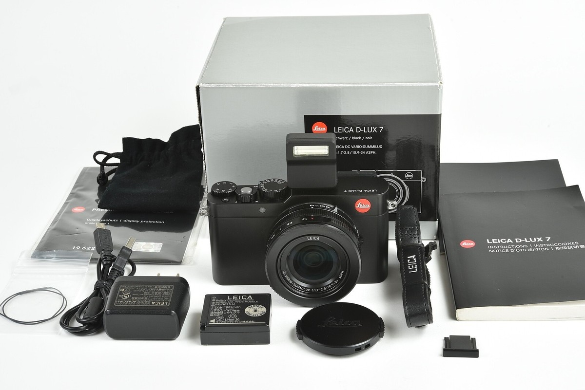 [Read description] Leica D-LUX7 Compact Digital Camera black From Japan  88-K24