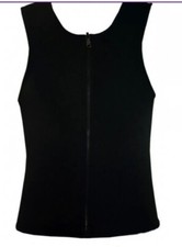 Neoprene Sauna Work Out Vest Black. Men s Sz Med. ITEM 167