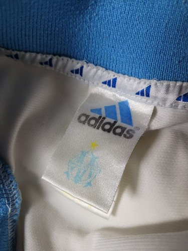 Vintage Y2K 00s Olympique de Marseille Fußball Football Trikot Adidas Khalifa Airways - Bild 5 von 5