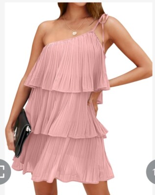 open lace back dress Pink Taylor Swift Short Sweetheart One Shoulder Dress Open Back Prom C   Hoprom