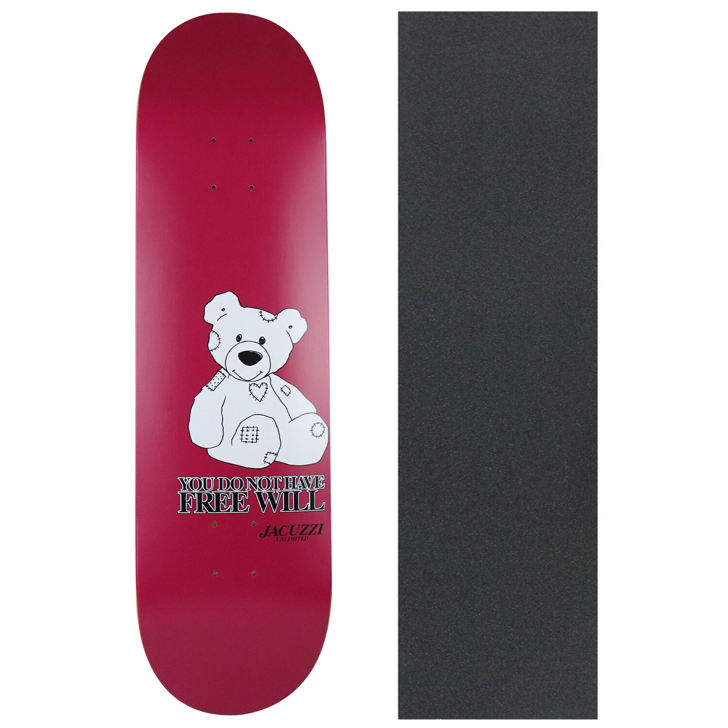 Jacuzzi Skateboard Deck Free Will 8.375