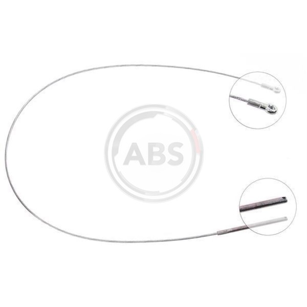 A.B.S. Handbremsseil Bremsseil Passend FüR Mercedes-Benz T1 Bus Henschel 2-T-image