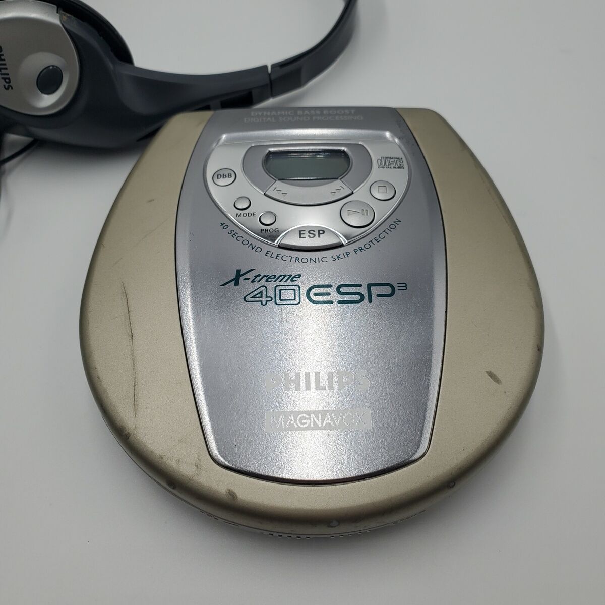 Philips Magnavox X-Treme 40 ESP3 Portable CD Player AZ7792 Philips Magnavox X-Treme 40 ESP3 Portable CD Player AZ7792