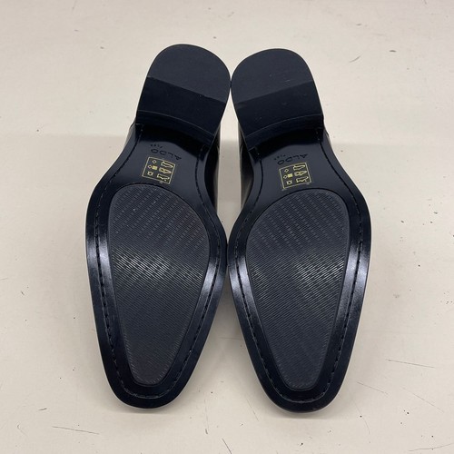 ALDO Dashing Monkstrap Loafers Men's Size 9 Black - Picture 4 of 7