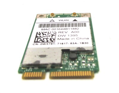 DELL Inspiron 1720 Replacement BROADCOM BCM94312MCG PCIe WiFi Module 0WX781