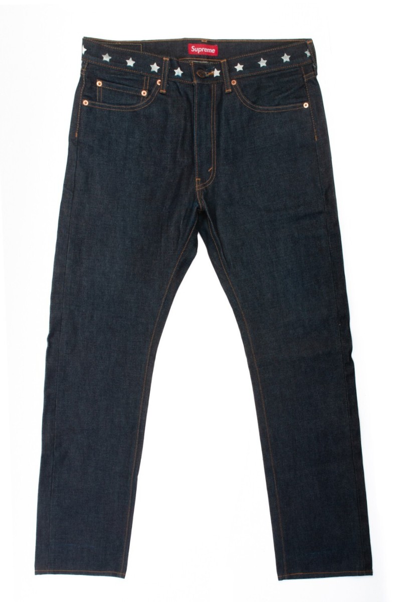 Supreme X Levi's Dark Selvedge Jeans 25988 | eBay Supreme X Levi's Dark Selvedge Jeans 25988 | eBay