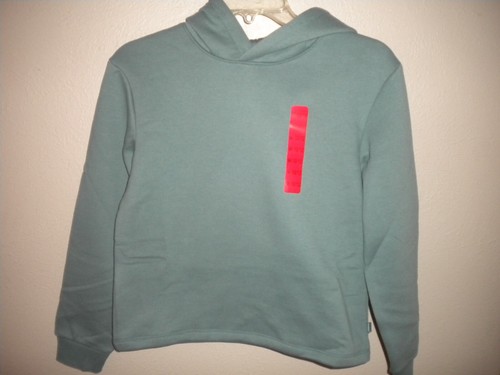 Mondetta Girls Size Medium 10/12 Green Fleece Hoodie Sweatshirt NWT - Picture 2 of 6