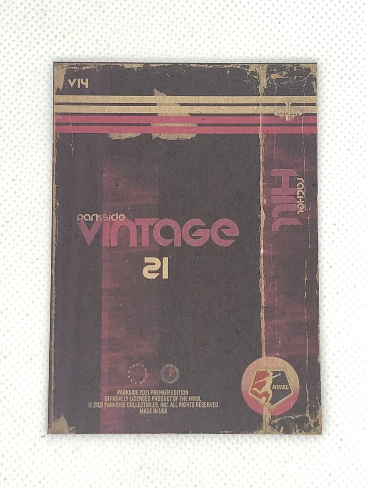 2021 Parkside NWSL | V14 Rachel Hill Chicago Red Stars | Vintage Fresh! - Image 2 of 2