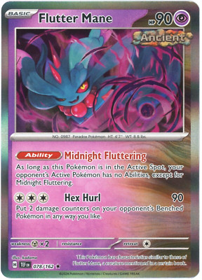 Flutter Mane (Holo Rare) 078/162 - Temporal Forces - Pokemon LP/NM