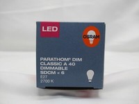 Osram Parathom Retrofit Classic Led E27 Birne Fadenlampe Klar 4.8W 470Lm 591271