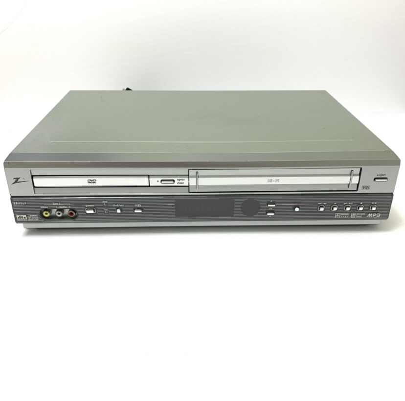 Zenith XBV342 DVD / VCR Combo VHS Player Recorder Silver Tested