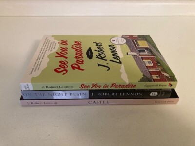 J. Robert Lennon Lot: On the Night Plain, Castle, See You Paradise Advance ARC