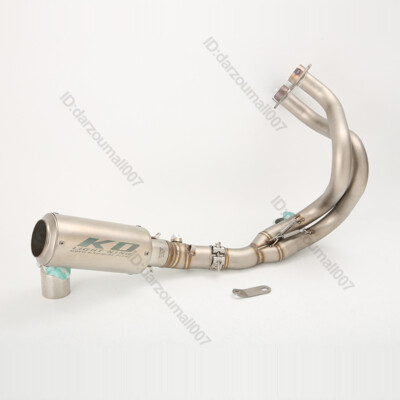 For Kawasaki Ninja 650 Z650 ER6N Versys 650 Full Exhaust Header Pipe Tip Muffler