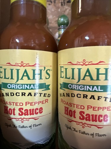 3 Pack Elijah’s Roasted Pepper Hot Sauce Gourmet Sauce Habanero Pineapple - Picture 3 of 9