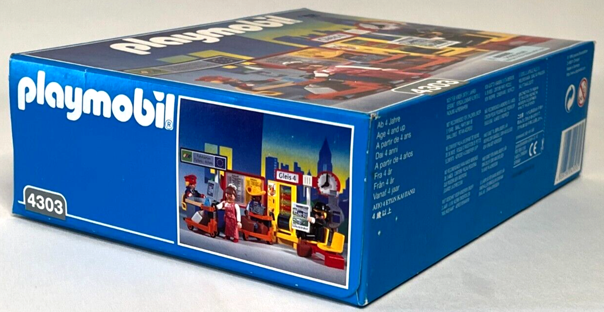 PLAYMOBIL FIGURINE OUVRIER Maçon Construction Travail Entrepôt Quai