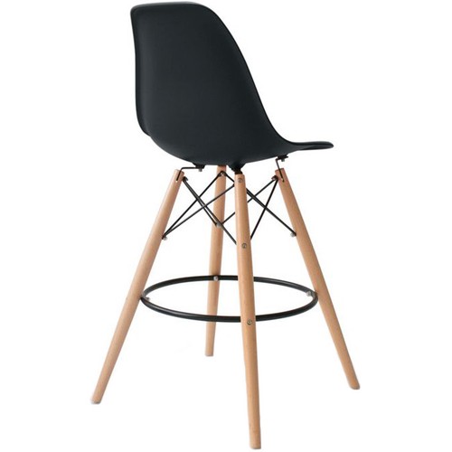 Set of 2 Modern Contemporary Bar Stools Height Pub Chairs Eiffel Metal Dowel Leg - Picture 22 of 64