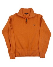 Gant Zip Neck Classic Jumper Size M