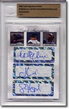 ANDREW McCUTCHEN * Fernando Martinez * JASON HEYWARD Autograph Rookie Auto 1/1