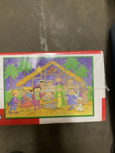 XMAS Nativity Floor 48 Piece BIG Puzzle 25 SONG CD 32 PG Activity Book Religious - Picture 3 of 5