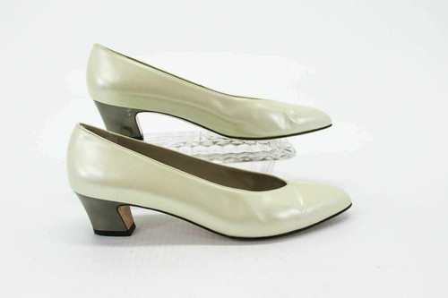 Salvatore Ferragamo Damenschuh Größe 8 AA schmaler eleganter Absatz Pumps gebraucht qp - Bild 1 von 12