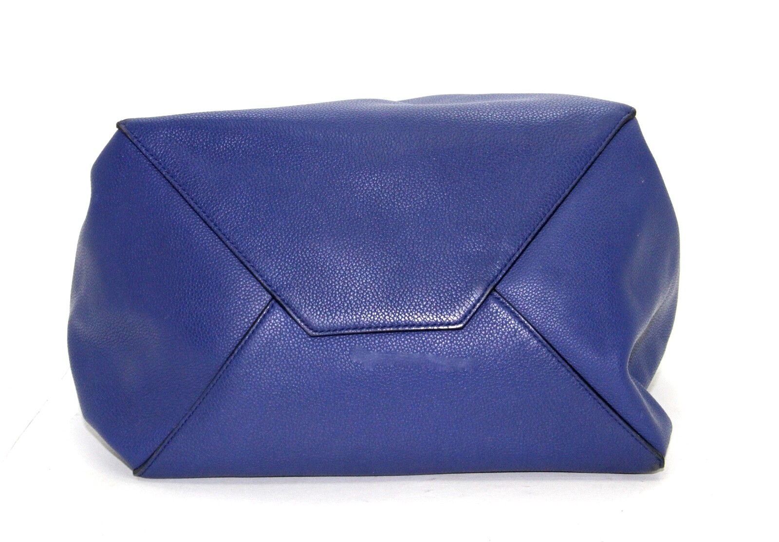 CELINE SOT GRAINED CALFSKIN LARGE CABAS PHANTOM WITH BELT INDIGO BLUE image 5