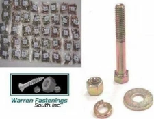 7/16-14 x 1, 1-1/2,  2, 2-1/2, & 3" Grade 8 Nut, Bolt & Washer assortment ADD ON