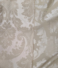 Jacquard Brocade latte , Fabric by the Yard
