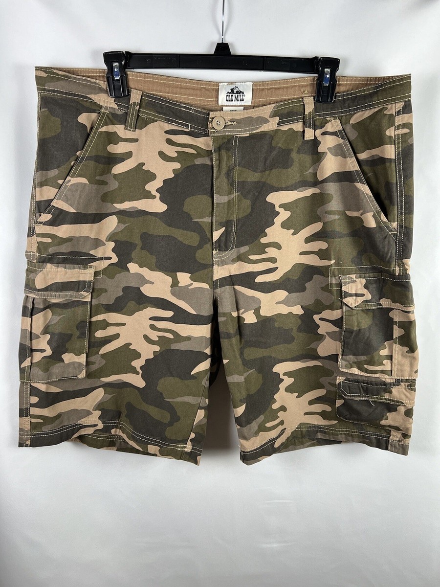 Mens Camo Shorts Size 42 Shop Cadet Camo Baggy Shorts Jaded London