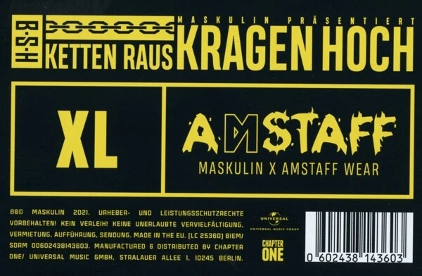 BASS SULTAN HENGZT - KETTEN RAUS KRAGEN HOCH (LIMITED FANBOX,GR.XL) 2 CD NEU - Bild 2 von 2